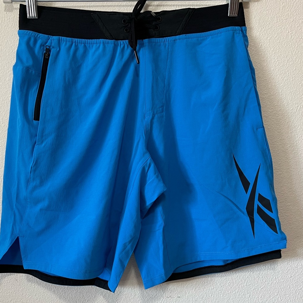 Blue swim trunks size cut off